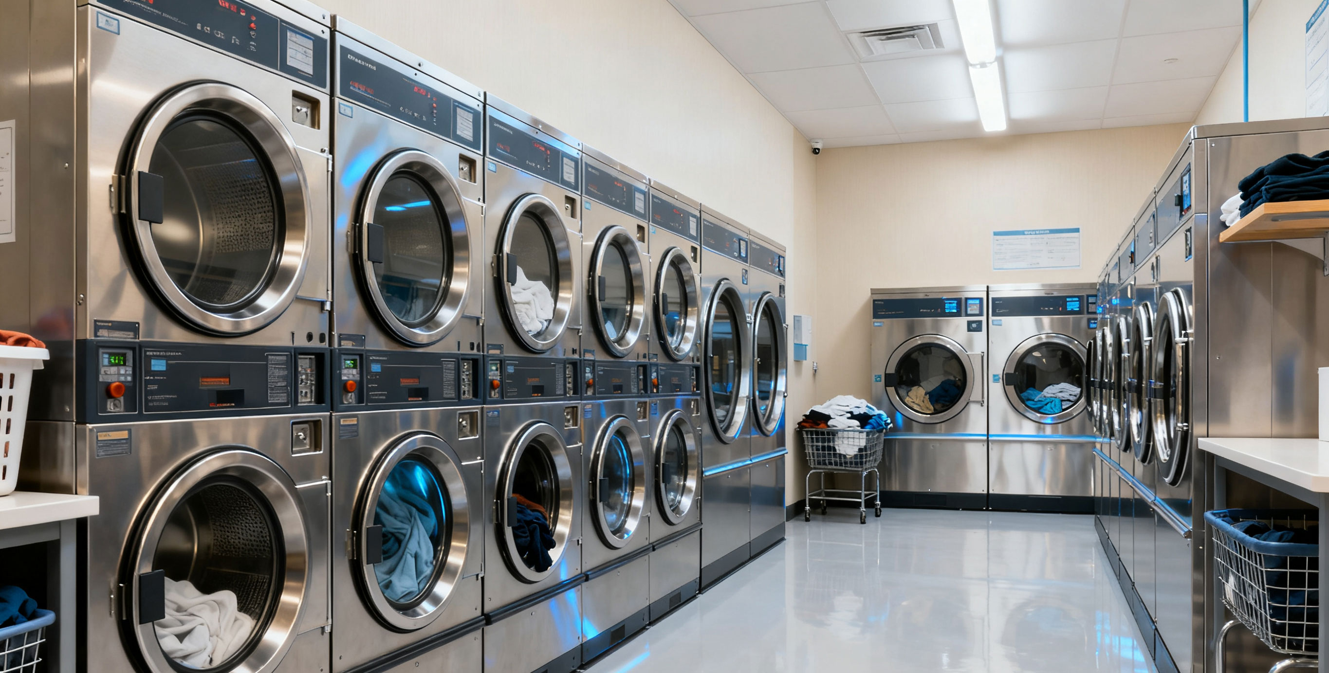 为压力不再，，，医院洗衣机轻松应对大宗床单处理